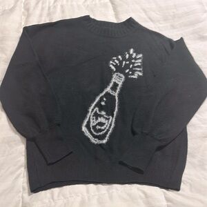 Loft - Crew Neck L/S Sweater - Medium Petite